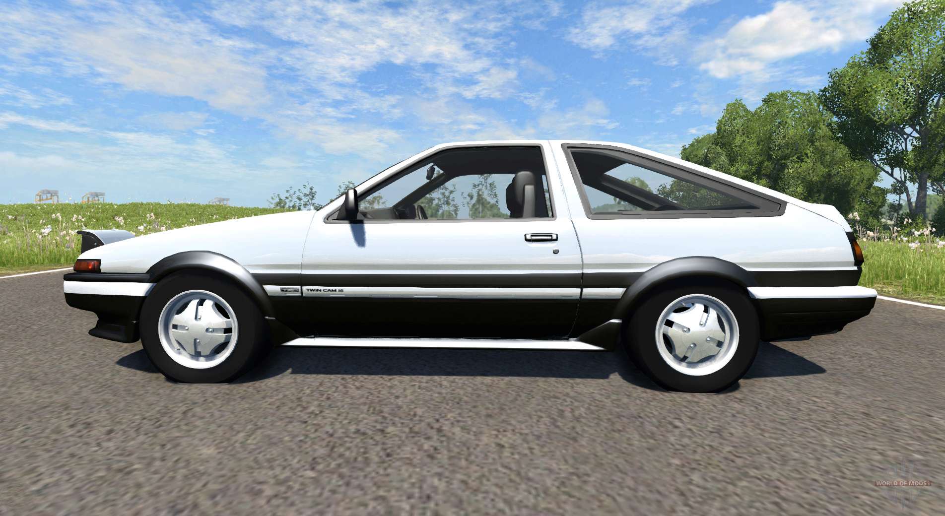 Toyota AE86 Sprinter Trueno for BeamNG Drive