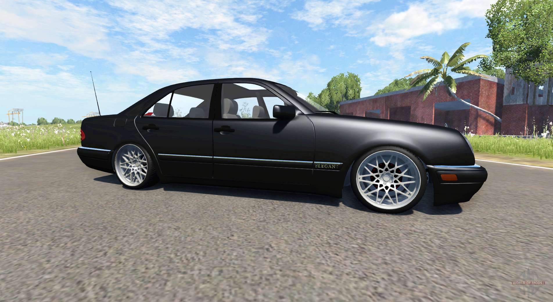 Mercedes benz w124 drift