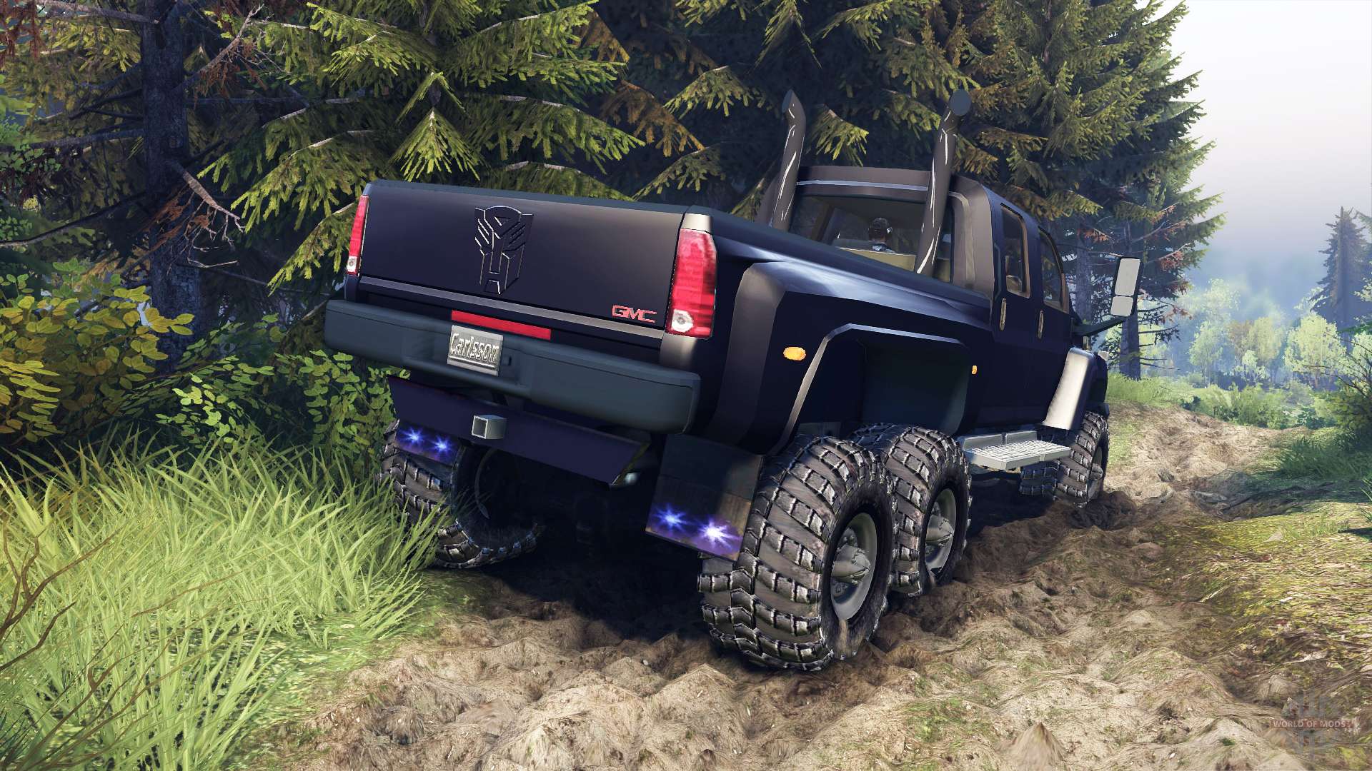 GMC TopKick C4500 Ironhide for Spin Tires