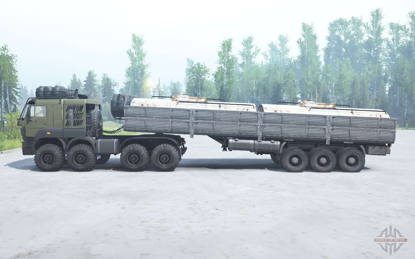 kamaz-65228 for spintires mudrunner