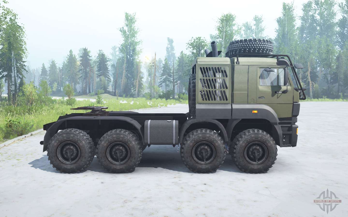 kamaz-65228 for spintires mudrunner