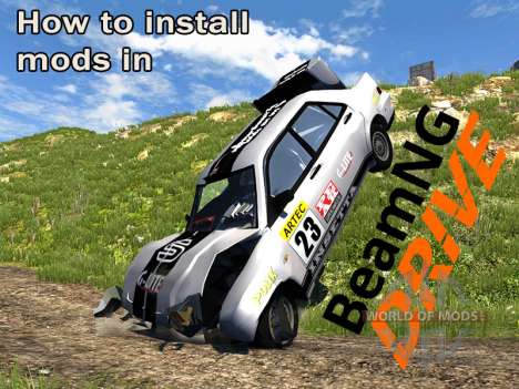 How to install mods in BeamNG drive