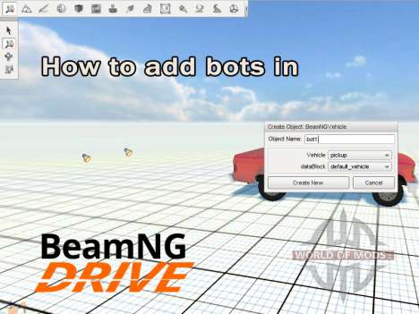 Add bots BeamNG.Drive