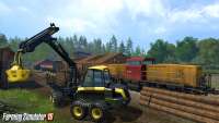 Loading timber from Farming Simulator 2015