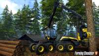 Technique for logging in Farming Simulator 2015