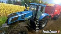 Photo Farming Simulator 2015 - tractor during harvest