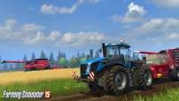 Grain harvest in Farming Simulator 2015