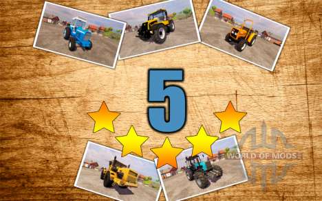 5 best tractors for Farming Simulator 2013