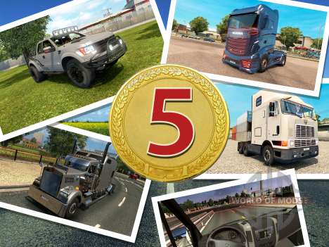 TOP-5 for ETS 2