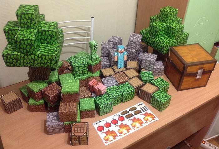 Minecraft Papercraft PDF