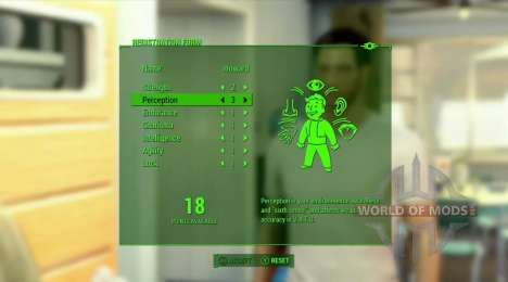 The special system in Fallout 4