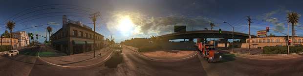 American Truck Simulator - city panorama