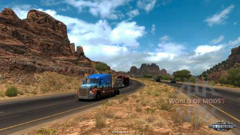 The Arizona view in American Truck Simulator