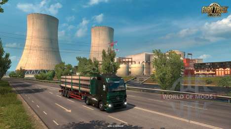 New industrial zones in France ETS 2