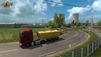 Excellent views of nuclear power station in Euro Truck Simulator 2