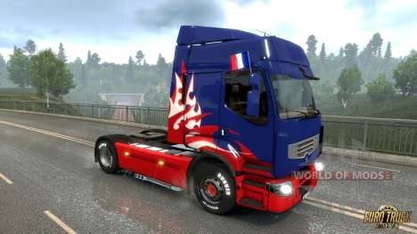 French flag for Euro Truck Simulator 2