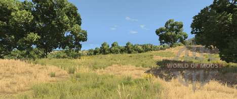 Trees on the Italy map for BeamNG Drive