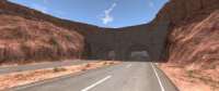 the Tunnel at the Utah map in BeamNG Drive