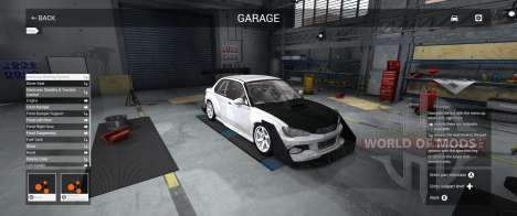 Garage Mode in BeamNG Drive