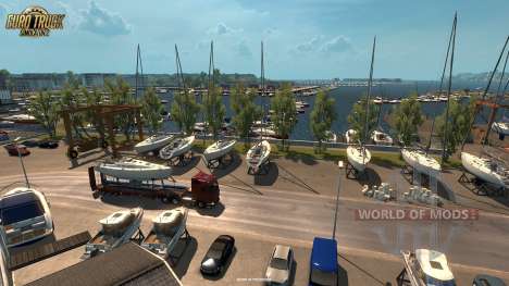 New screenshots of the Vive La France update for Euro Truck Simulator 2