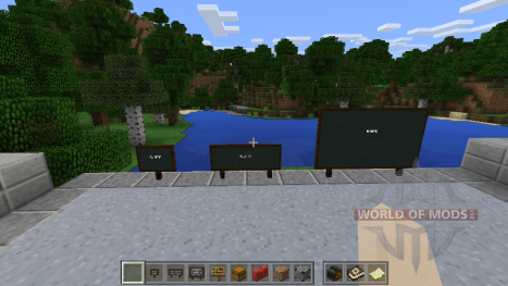 Chalkboards in Minecraft Education Edition