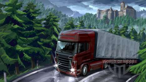 Forest adventure in Euro Truck Simulator 2
