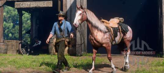 How to tame a horse in Red Dead Redemption 2