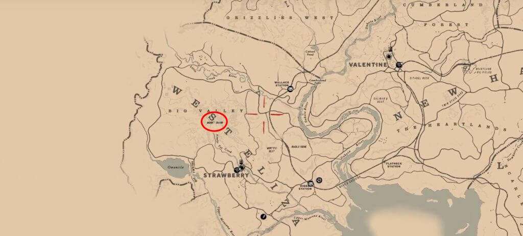 Red Dead Redemption 2: mapa para encontrar todos los easter egg y