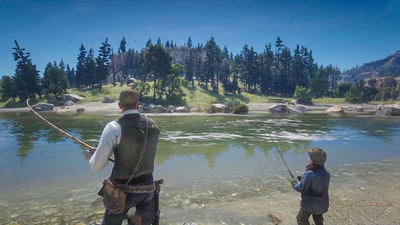 Where to the bait in Red Dead 2: map the legendary fish, types of bait