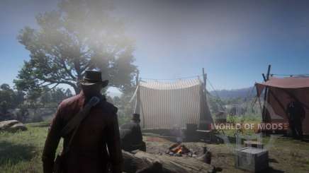 Red Dead Redemption 2: improvement of the camp