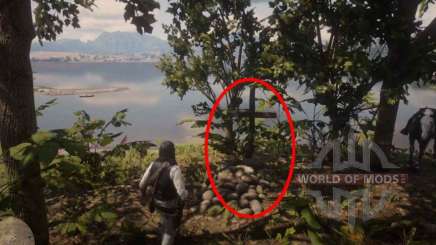 Graves of satellites in Red Dead Redemption 2
