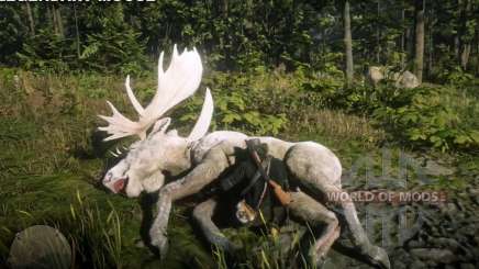 Red Dead Redemption 2: moose hunting