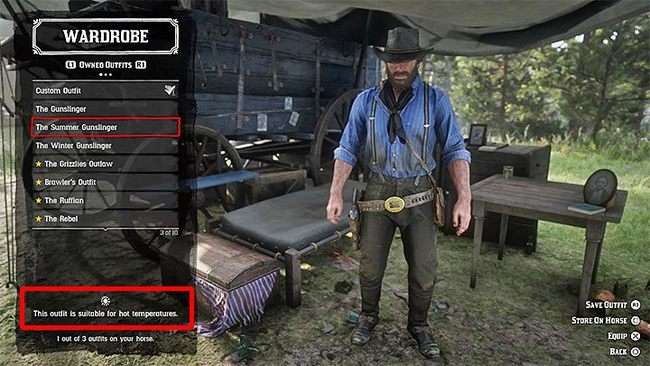 where to buy clothes rdr2