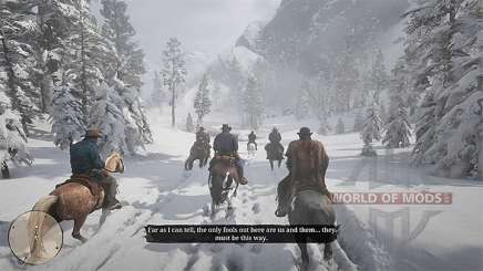 Traveling with other gang members in RDR 2
