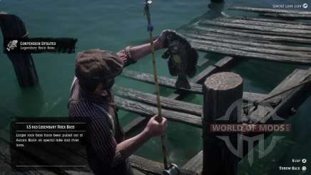 Red-Eyed rock bass in RDR 2