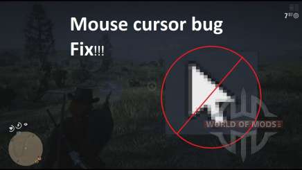 How to remove the cursor in RDR 2