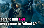 Where is the X-01 armor in Fallout 4?