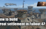 How to build a settlement in Fallout 4?