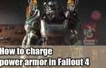 How to charge power armor in Fallout 4
