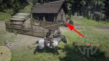 How to rob Watson's cabin in RDR 2. location Map and guide to the robbery
