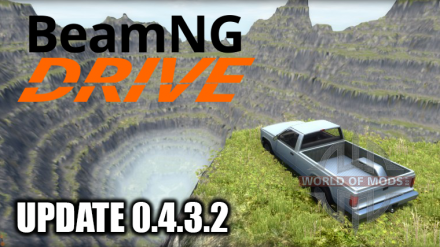 Information about BeamNG.Drive 0.4.3.2 update