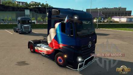 New DLC for Euro Truck Simulator 2 - National Window Flags DLC is now available!