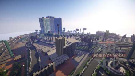 Recreate the full map of GTA 5 in Minecraft