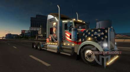 New Kenworth W900 truck soon will be available in ATS
