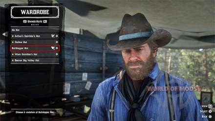 How to return a lost hat in Red Dead Redemption 2, where all the unique hats