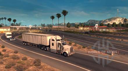 American Truck Simulator: trailers challenge - the complexity of managing long rigs