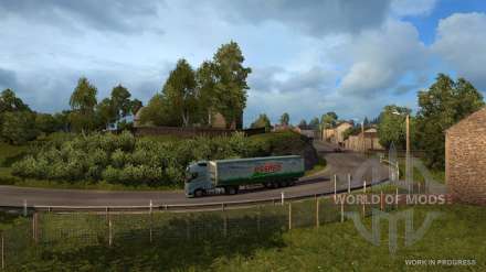 New DLC for Euro Truck Simulator 2 was announced - "France"