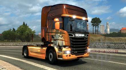 Hungarian and Turkish paintjobs for Euro Truck Simulator 2