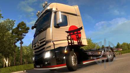 New DLC for Euro Truck Simulator 2 - Japanese Paint Pack