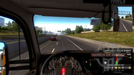 Adjustable steering wheel for American Truck Simulator
